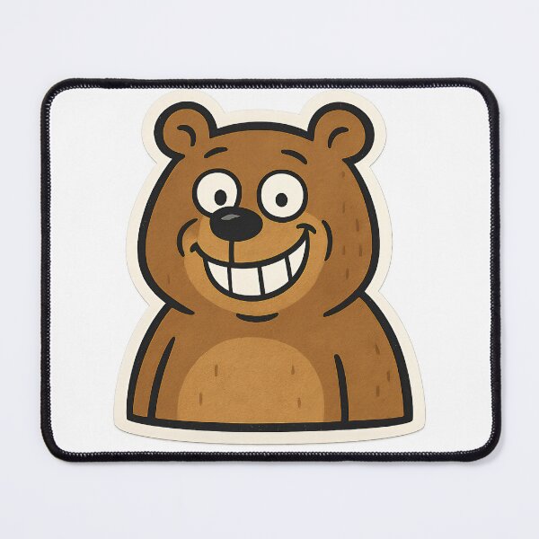 Item preview, Cute Smile Funny Bear designed and sold by HobsS.