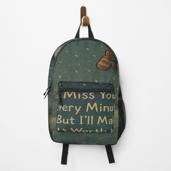 Item preview, I Miss You Every Minute, But I’ll Make It Worth It – Penguin Parent Art designed and sold by Neovibe Print.
