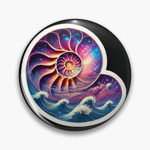 Item preview, Cosmic Nautilus Shell designed and sold by PinUpPizzazz.