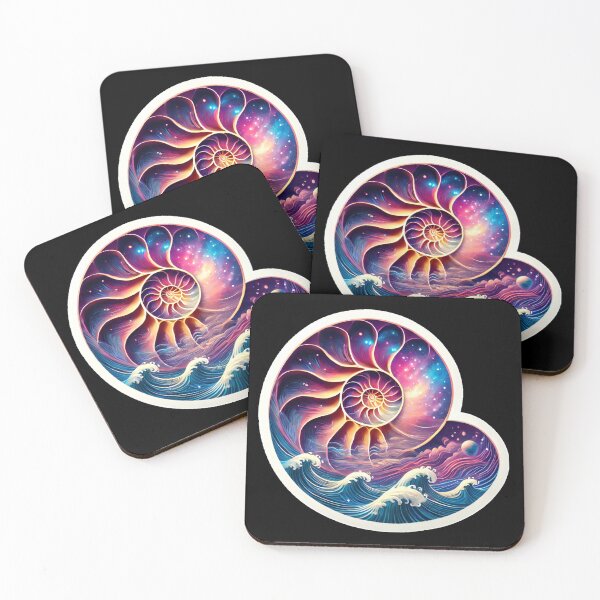 Item preview, Cosmic Nautilus Shell designed and sold by PinUpPizzazz.