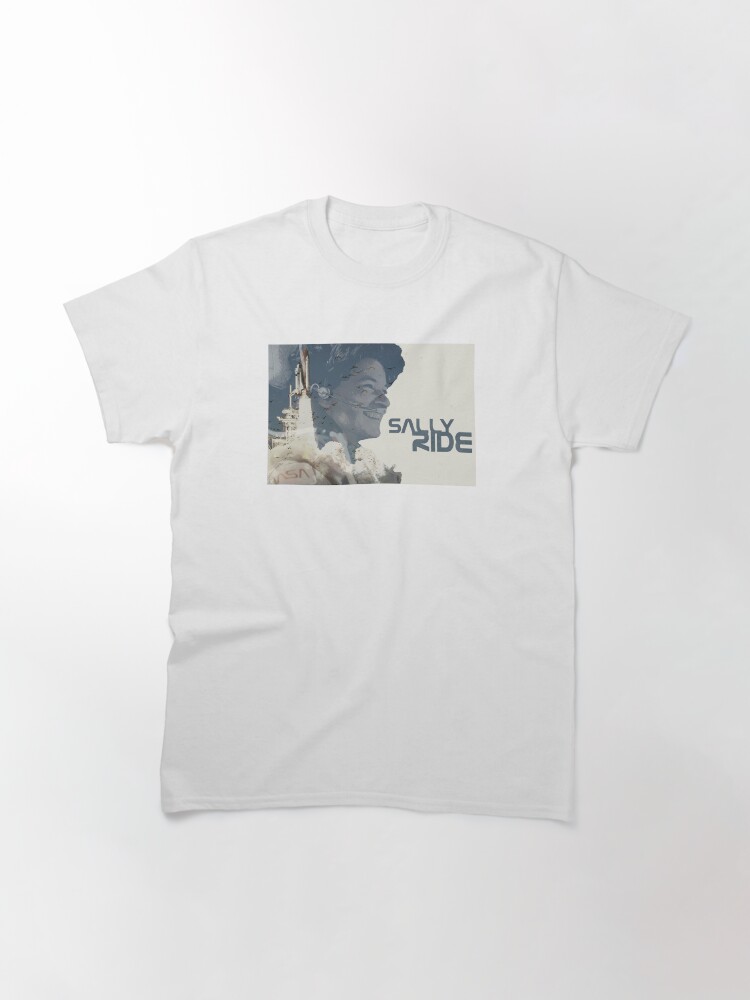 Thumbnail 3 of 7, Classic T-Shirt, Sally Ride designed and sold by tanyaofmars.
