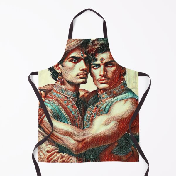 Item preview, Gay Love Purana Din Indian Fusion My Love Is Yours. LGBTQ Gay Pride Graphic Design designed and sold by ItsAKinkThing.