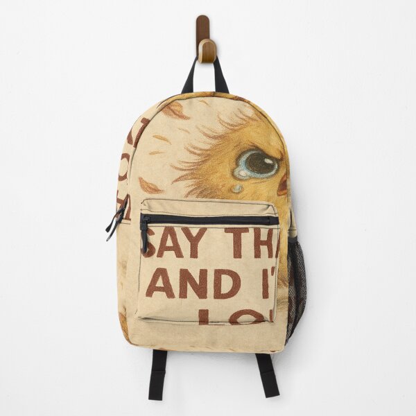 Item preview, Say That Again And I’ll Cry. Loudly. – Angry Chick Art designed and sold by Neovibe Print.