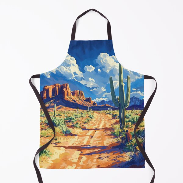 Item preview, Arizona Desert Landscape Trail designed and sold by Myra365Art.