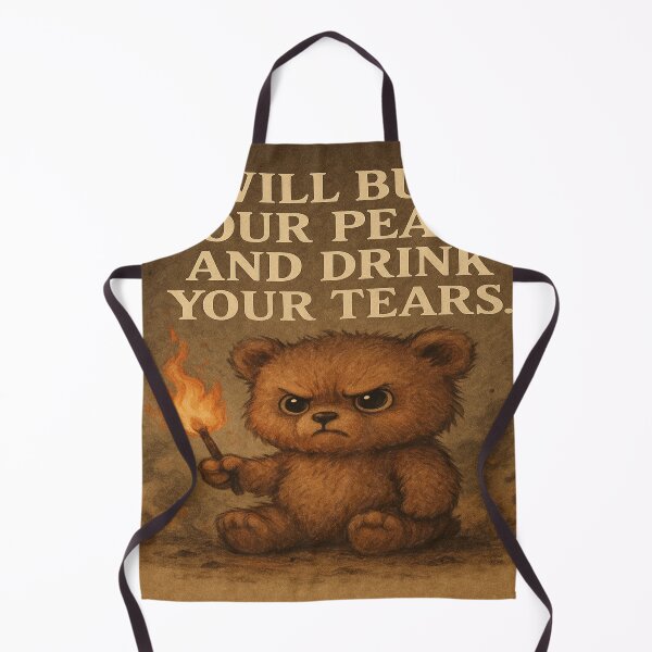 Item preview,  I Will Burn Your Peace and Drink Your Tears – Chaos Bear Art designed and sold by Neovibe Print.