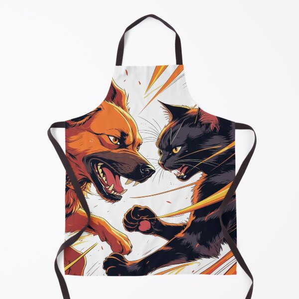Item preview, Adorable Dog and Cat Art – Cute & Funny Pet Lover Gift designed and sold by dog&cat.