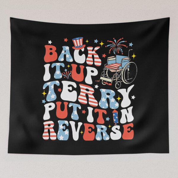 Item preview, Back It Up Terry Put It In Reverse 4Th July designed and sold by Cute-Collection.