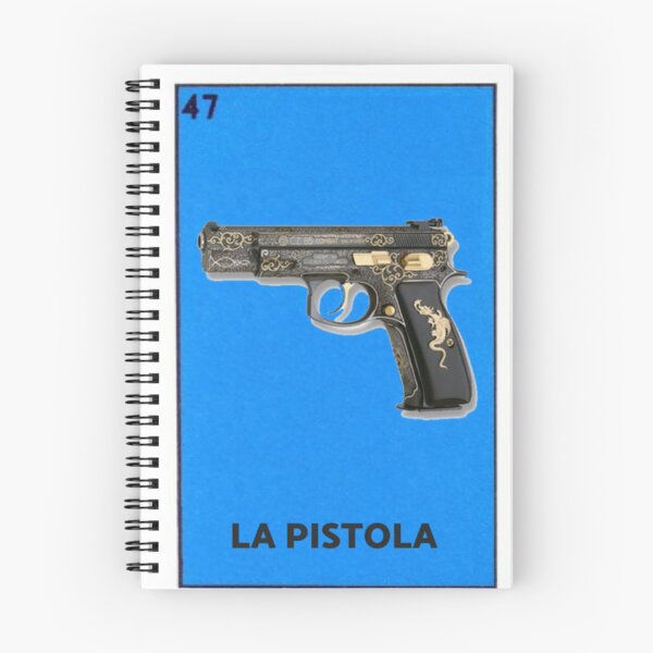 Item preview, La Pistola Mexican Loteria Card designed and sold by casadeloteria.