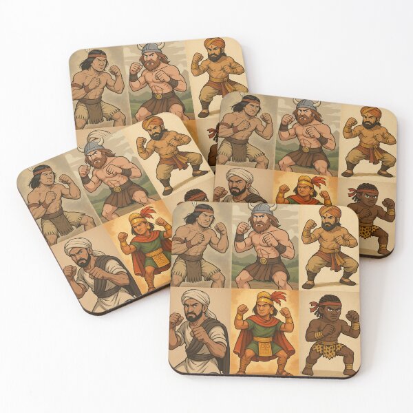 Item preview, Global Bare-Handed Warriors | Cultural Fighters from Around the World designed and sold by Aecplaza.