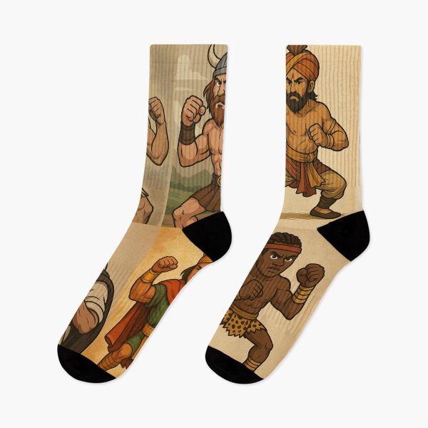 Item preview, Global Bare-Handed Warriors | Cultural Fighters from Around the World designed and sold by Aecplaza.
