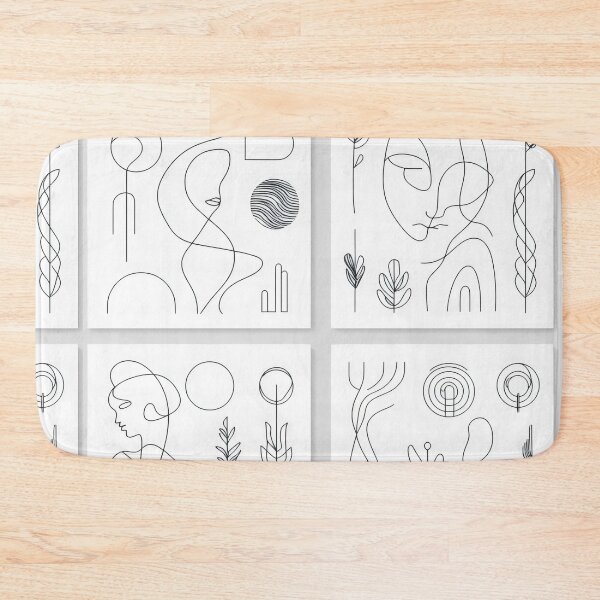 Item preview, Abstract Line Art Collection designed and sold by VIDURBHANDAARI.