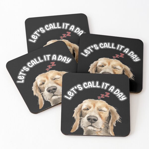 Item preview, Let’s Call It a Day – Sleepy Dog designed and sold by ArtbyCrystal.
