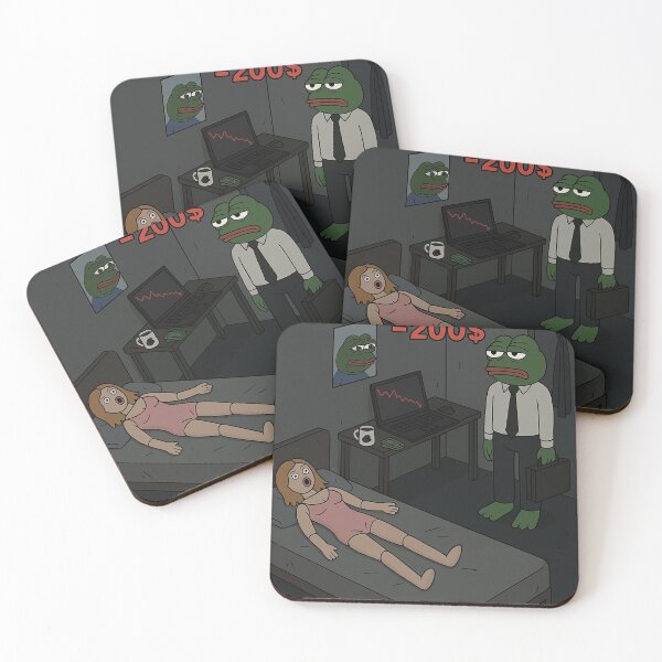Item preview, When You Are Not Profitable – Degen Meme Comic designed and sold by Aecplaza.
