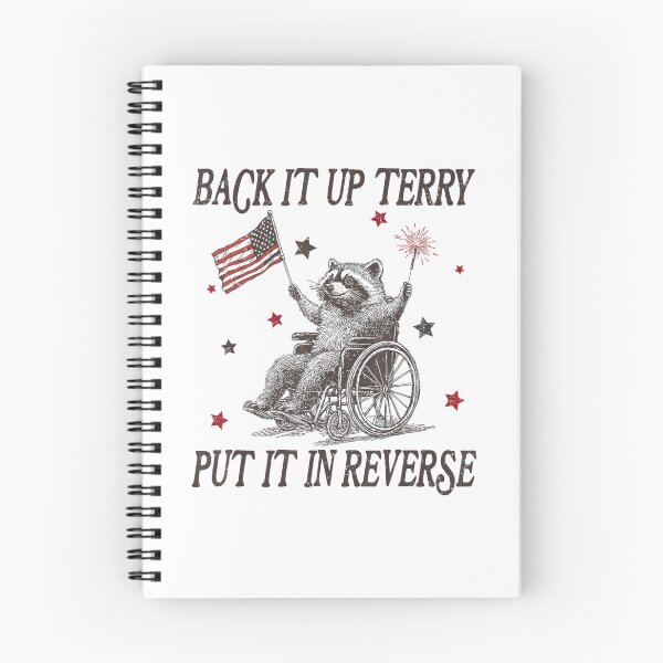 Item preview, Back It Up Terry Put It In Reverse 4Th Of July Racoon Meme designed and sold by Cute-Collection.