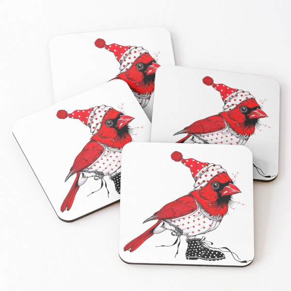 Item preview, Cardinal Bird Sticker designed and sold by ArtbyJustis.