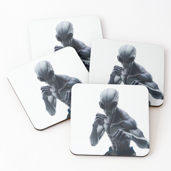 Item preview, Now Alien is training Muay Thai. designed and sold by Aecplaza.
