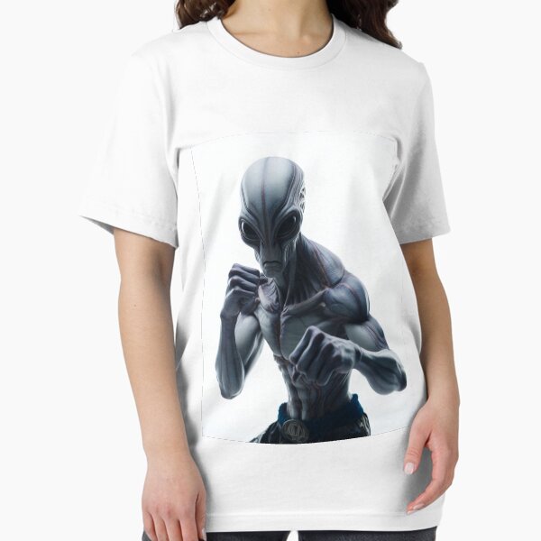 Item preview, Now Alien is training Muay Thai. designed and sold by Aecplaza.