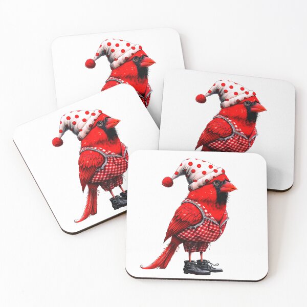 Item preview, Cardinal Bird Sticker designed and sold by ArtbyJustis.