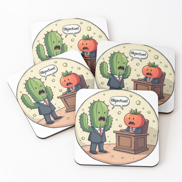 Item preview, Cactus Lawyer Yelling Objection in a Bubble Courtroom Ultra Gift Drop: Summer Edition designed and sold by Imaginarium of Chaos falcon88 .