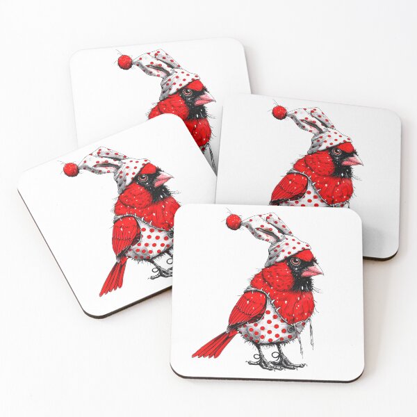 Item preview, Cardinal Bird Sticker designed and sold by ArtbyJustis.