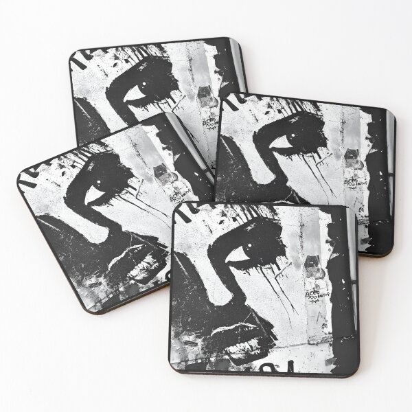 Item preview, Print0038 - GRIME DROPS - Tag it Your Way - Graffiti Tagger Blank - urban noir grunge backdrop, grayscale-style templates for Street Artists, Taggers, Bomberz • GRAFFITI BLANKS • Tag-Ready | Art-Ready designed and sold by NoveltyVariety.