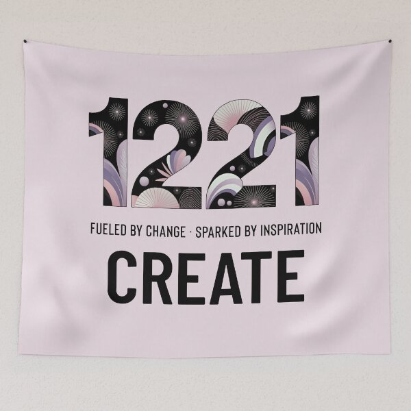 Item preview, Angel Number 1221 | Create: Fueled by change, sparked by inspiration designed and sold by SolaoLab.