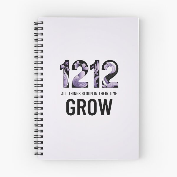 Item preview, Angel Number 1212 | Grow: All things bloom in their time designed and sold by SolaoLab.