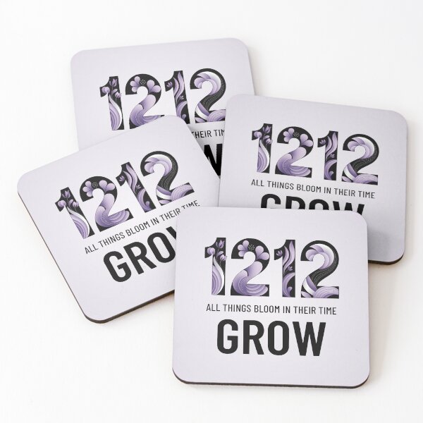 Item preview, Angel Number 1212 | Grow: All things bloom in their time designed and sold by SolaoLab.