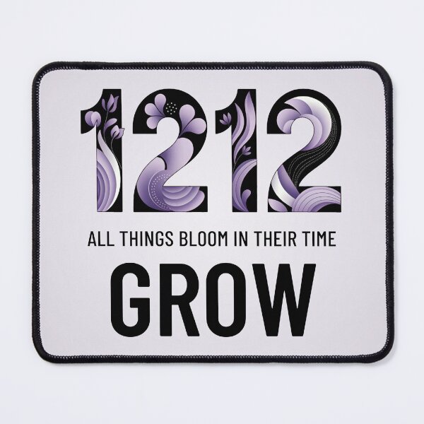 Item preview, Angel Number 1212 | Grow: All things bloom in their time designed and sold by SolaoLab.