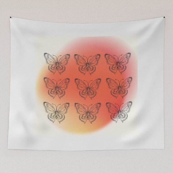 Item preview, Butterfly Frequencies – Soft Energy in Orange designed and sold by CheesusCries.