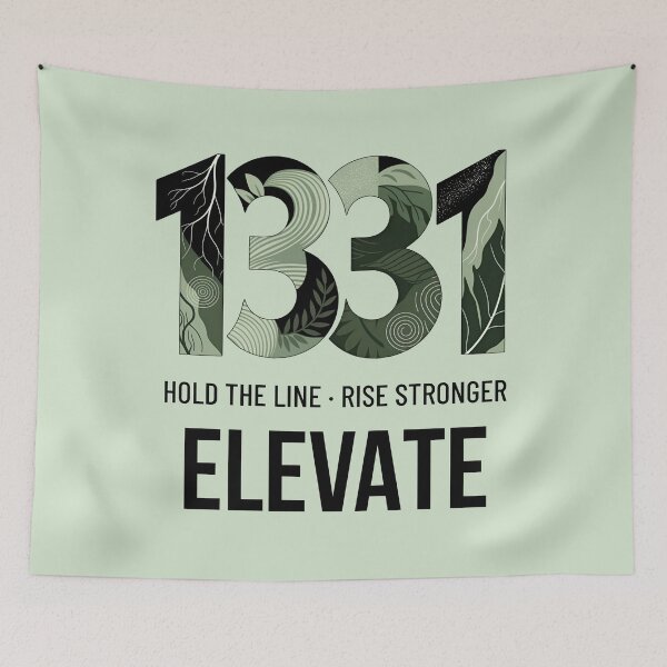 Item preview, Angel Number 1331 | Elevate: Hold the line. Rise stronger designed and sold by SolaoLab.
