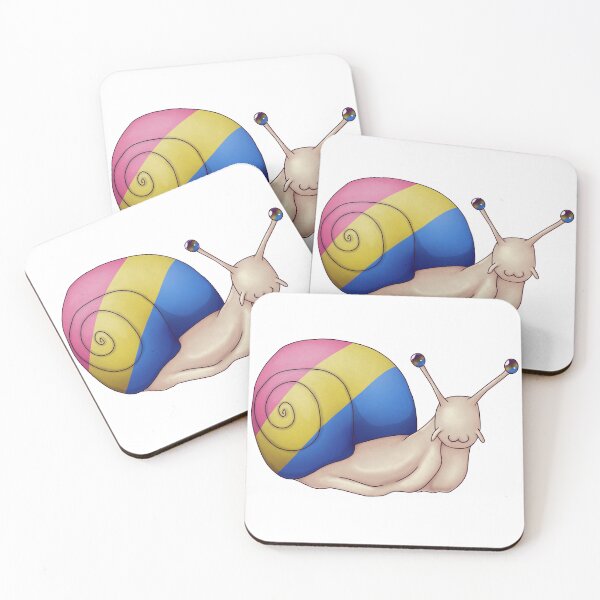 Item preview, Pan Pride Snail designed and sold by PrideSnails.