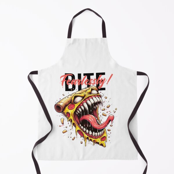 Item preview, Fearlessly! Pizza Slice Monster Art designed and sold by AtuqStudio.
