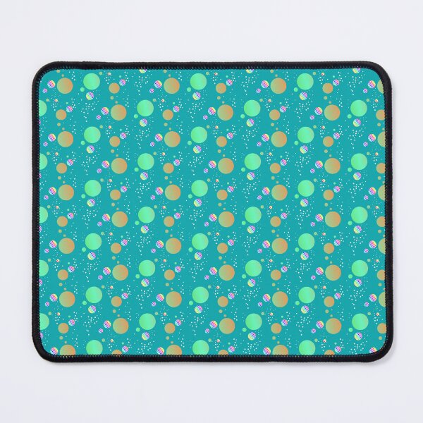 Item preview, Blue green color playful dots | teal turquoise creative dotted designed and sold by lausn.