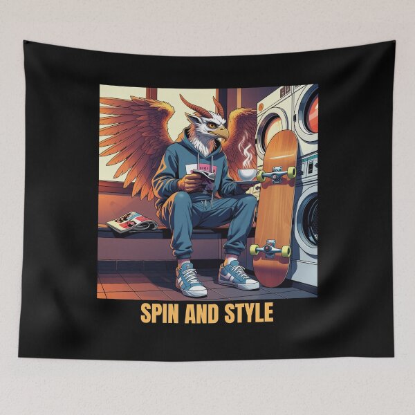 Item preview, Spin Cycles and Style designed and sold by Motivora.