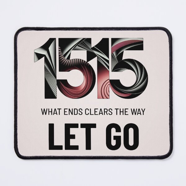 Item preview, Angel Number 1515 | Let go: What ends clears the way designed and sold by SolaoLab.