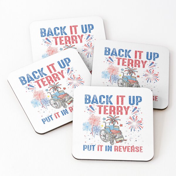 Item preview, Back It Up Terry Put It In Reverse Firework Flag 4Th Of July designed and sold by Cute-Collection.