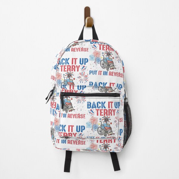 Item preview, Back It Up Terry Put It In Reverse Firework Flag 4Th Of July designed and sold by Cute-Collection.