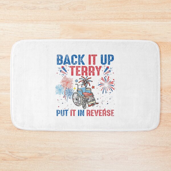 Item preview, Back It Up Terry Put It In Reverse Firework Flag 4Th Of July designed and sold by Cute-Collection.