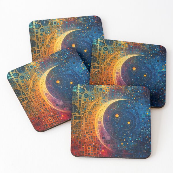 Item preview, Techno Eclipse designed and sold by Kaleidoscope Print.