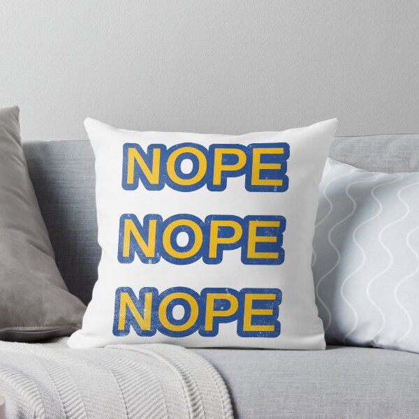 Artikelvorschau, NOPE NOPE NOPE – Statement T-Shirt mit klarer Meinung entworfen und verkauft von rolfzogg.