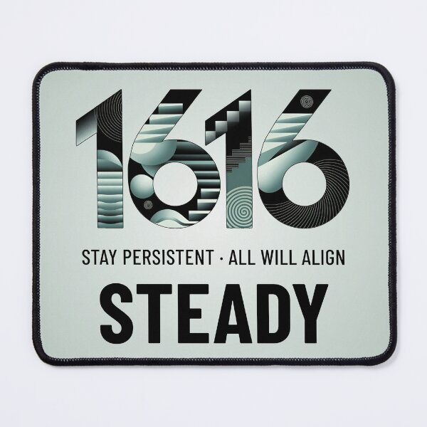 Item preview, Angel Number 1616 | Steady: Stay persistent. All will align. designed and sold by SolaoLab.