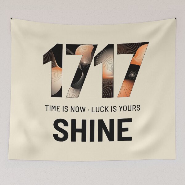 Item preview, Angel Number 1717 | Shine: Time is now. Luck is yours. designed and sold by SolaoLab.