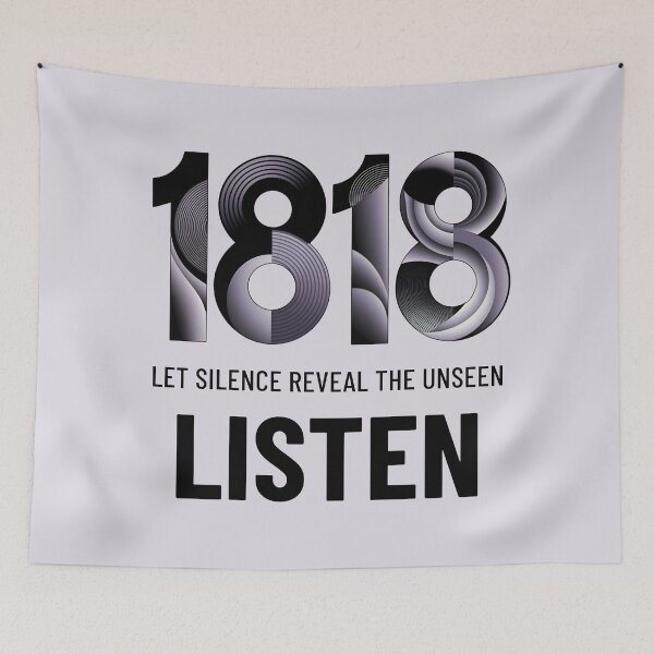Item preview, Angel Number 1818 | Listen: Let silence reveal the unseen designed and sold by SolaoLab.
