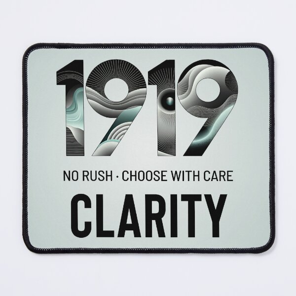 Item preview, Angel Number 1919 | Clarity: No rush. Choose with care. designed and sold by SolaoLab.