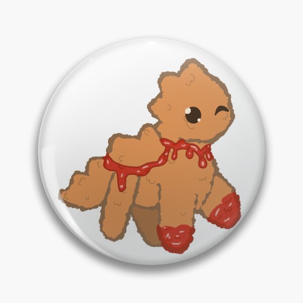 Item preview, Dina the fancy Dino nugget  designed and sold by Fandom Brews.