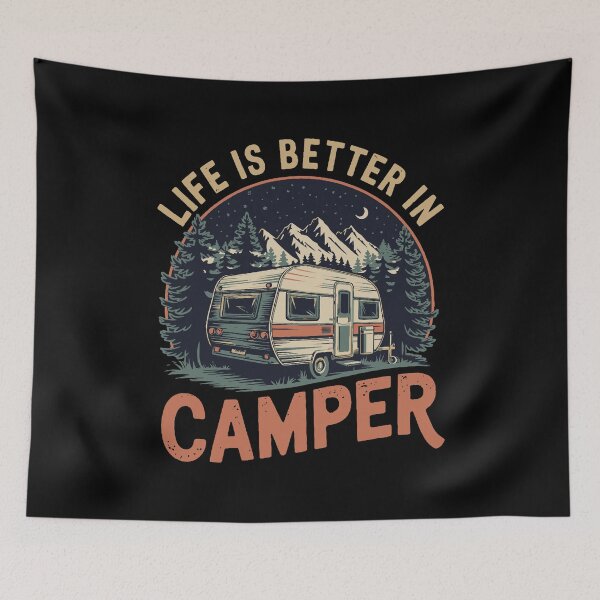 Item preview, Life is better in Camper designed and sold by pinklamas.