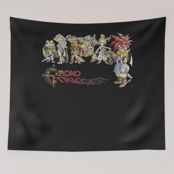 Item preview, Chrono Trigger Logo designed and sold by saumbogu.