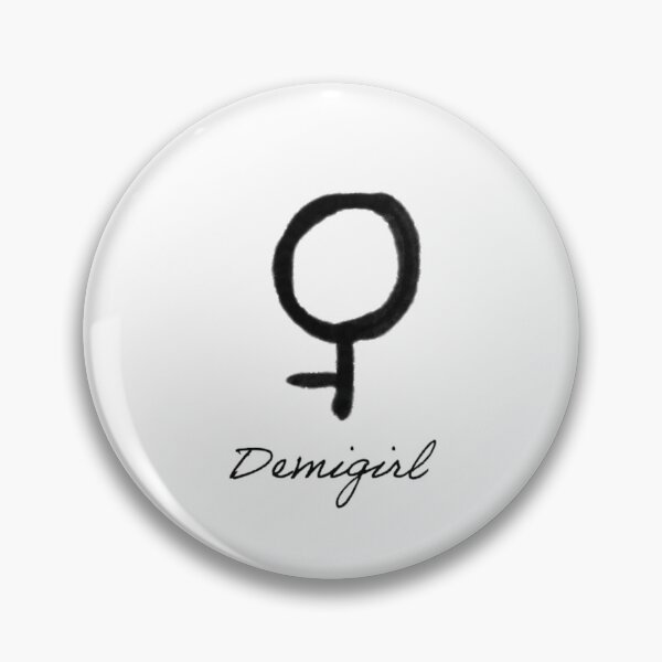 Item preview, Gender Series - Demigirl designed and sold by Proud-Rabbit.