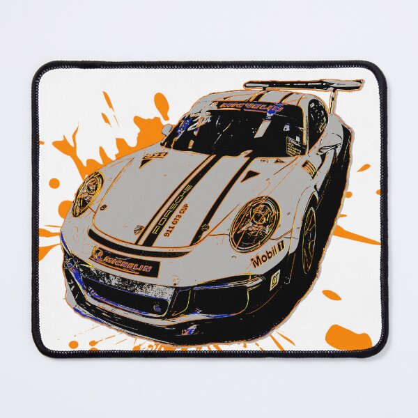 Item preview, splatter race car designed and sold by Mark Malinowski.